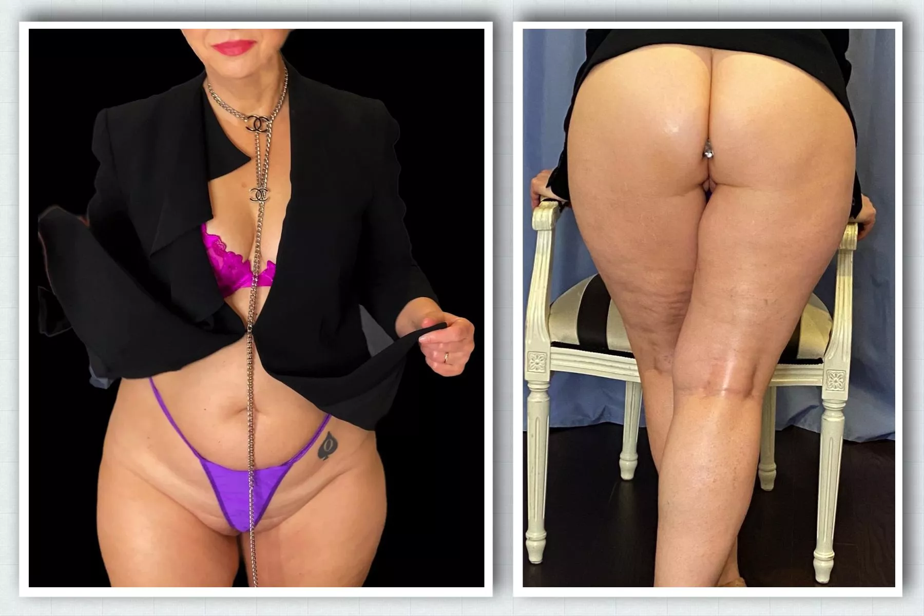 My panties got stuck in my butt - wanna do something about it?