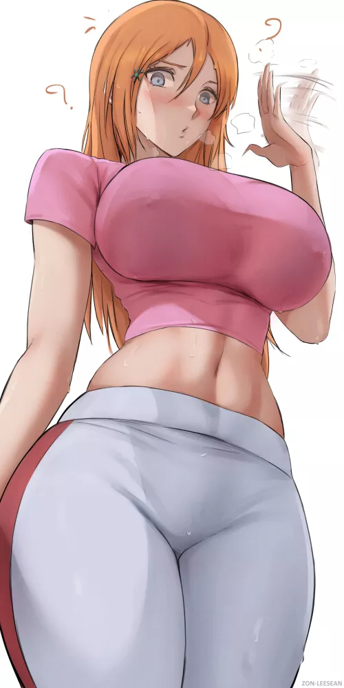 Orihime feeling hot