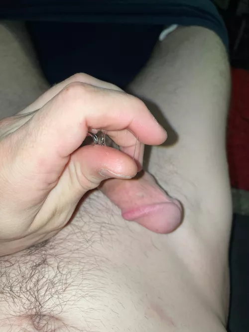 Precum. I want as many people as possible to see me. 😏