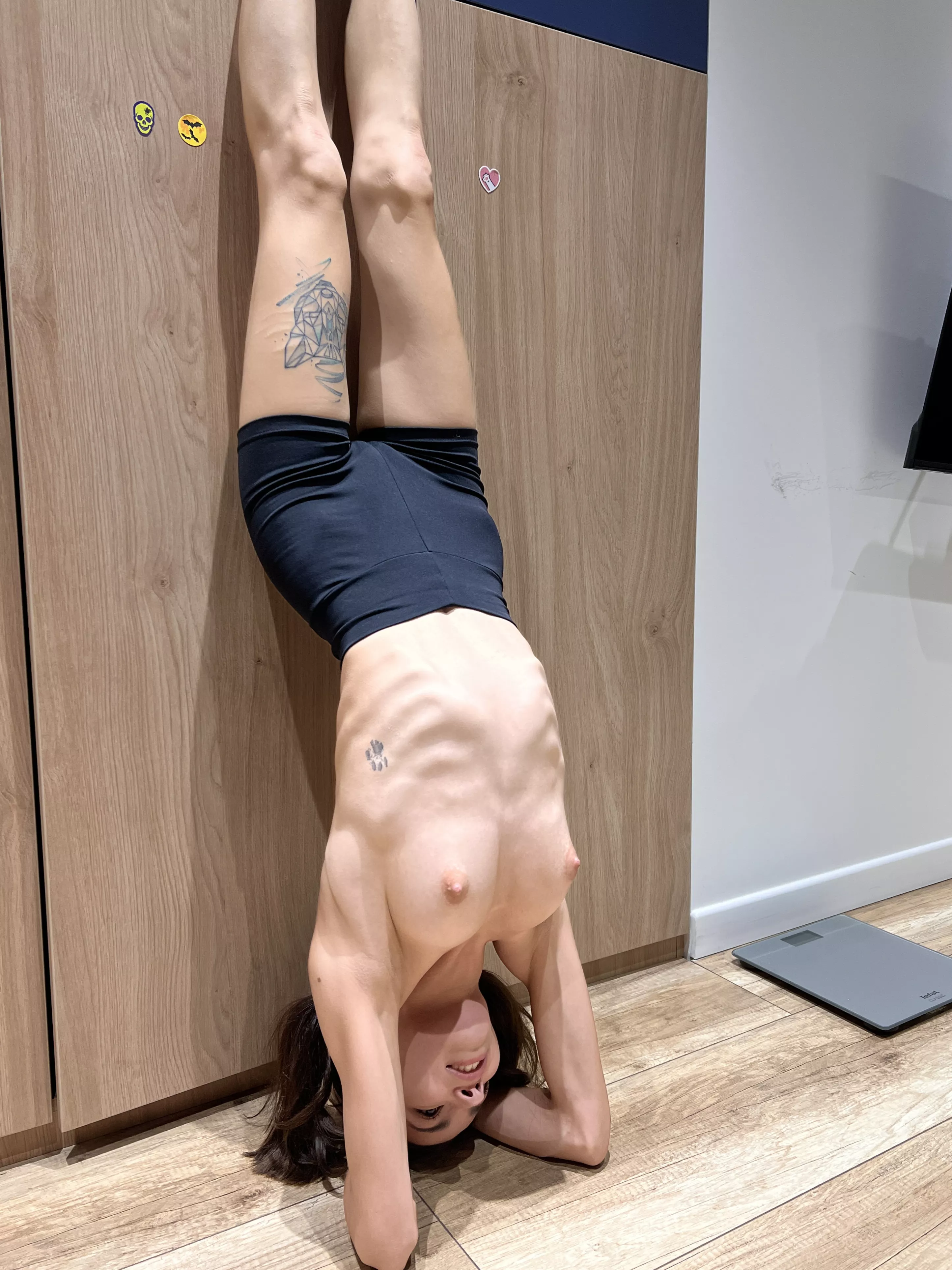 Sport yoga allows me to do wonders