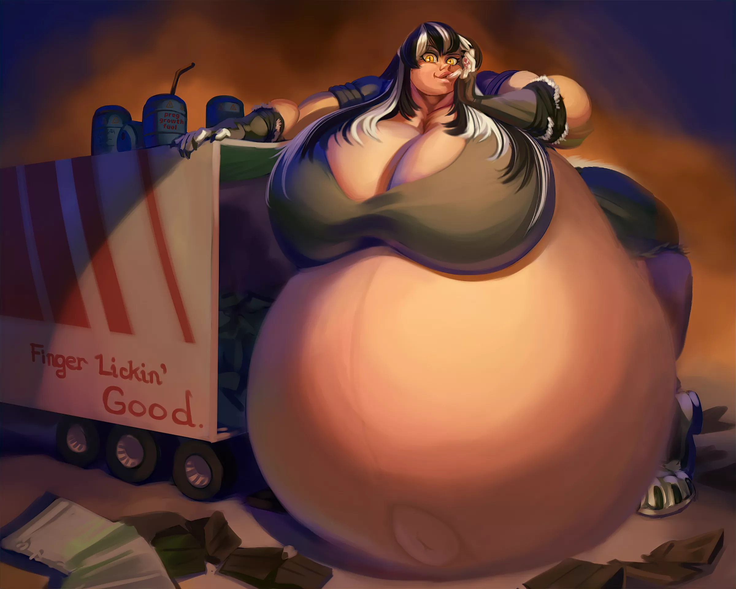 tall, huge, and overdue Siuduri taking too much preg growth fuel by 0pik-0ort