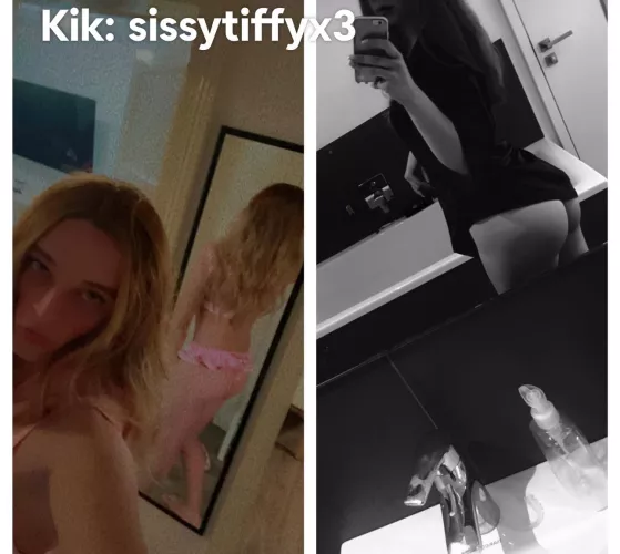 Who has a better ass, me or my ex gf? Kik: sissytiffyx3