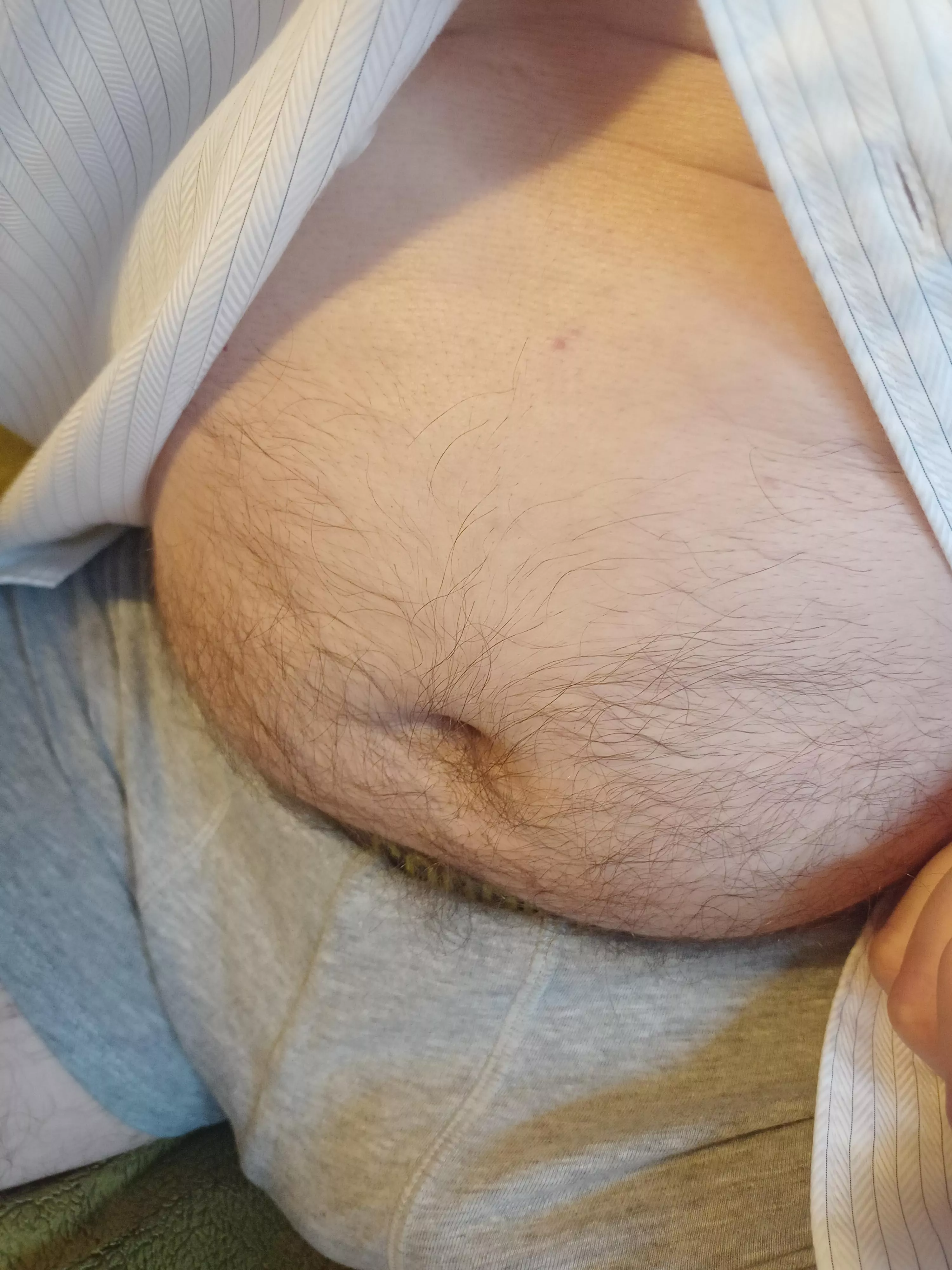 [45] I came back from the store and sat on the couch in my boxers.