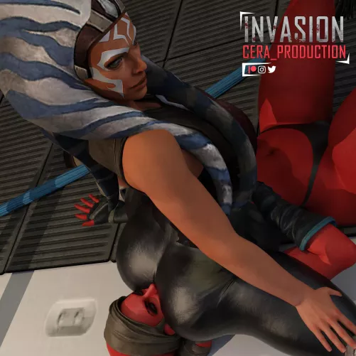 Ahsoka Tano Facesitting (cera_production)