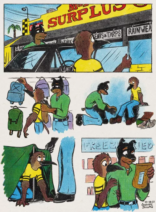 Camp Shopping Montage