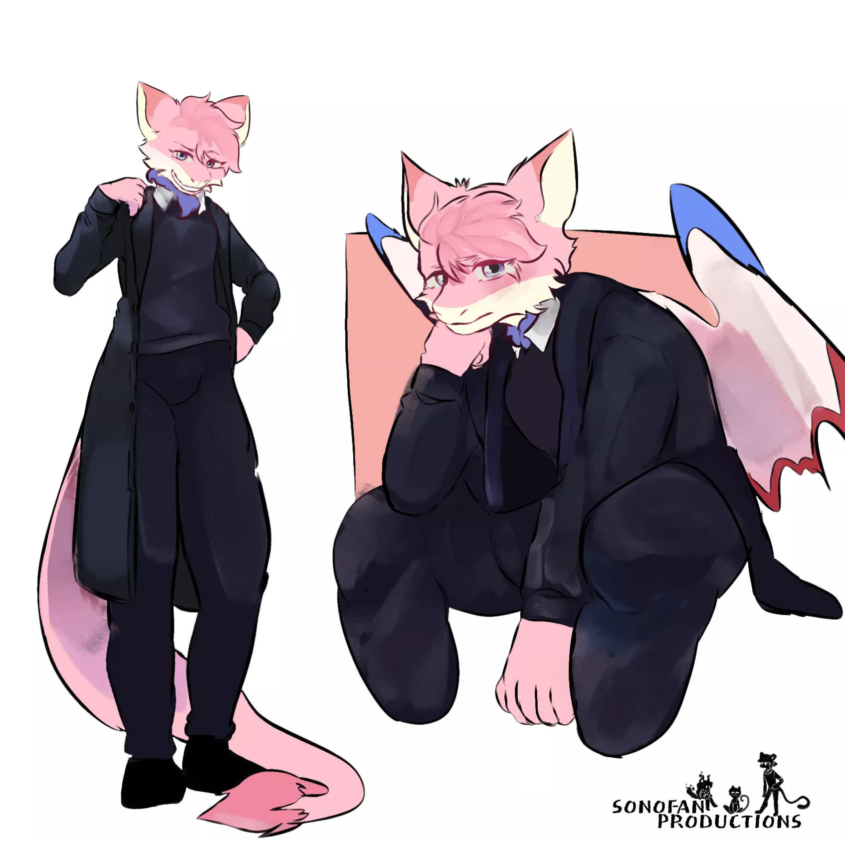 He is fancy (art by me)