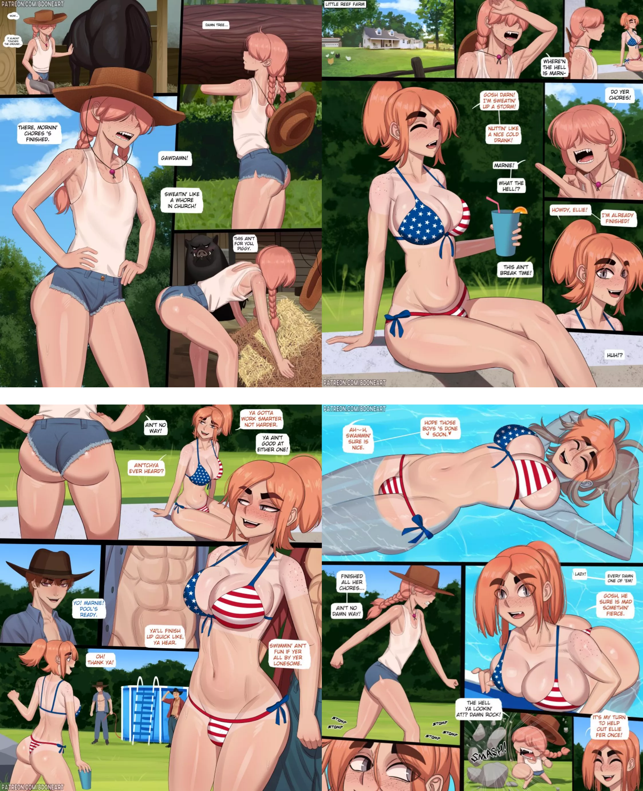 Little Reef - Country livin' is tough (BDONEART)