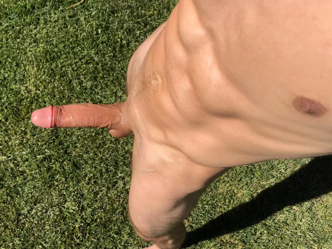 My heavy uncut Cock ;)