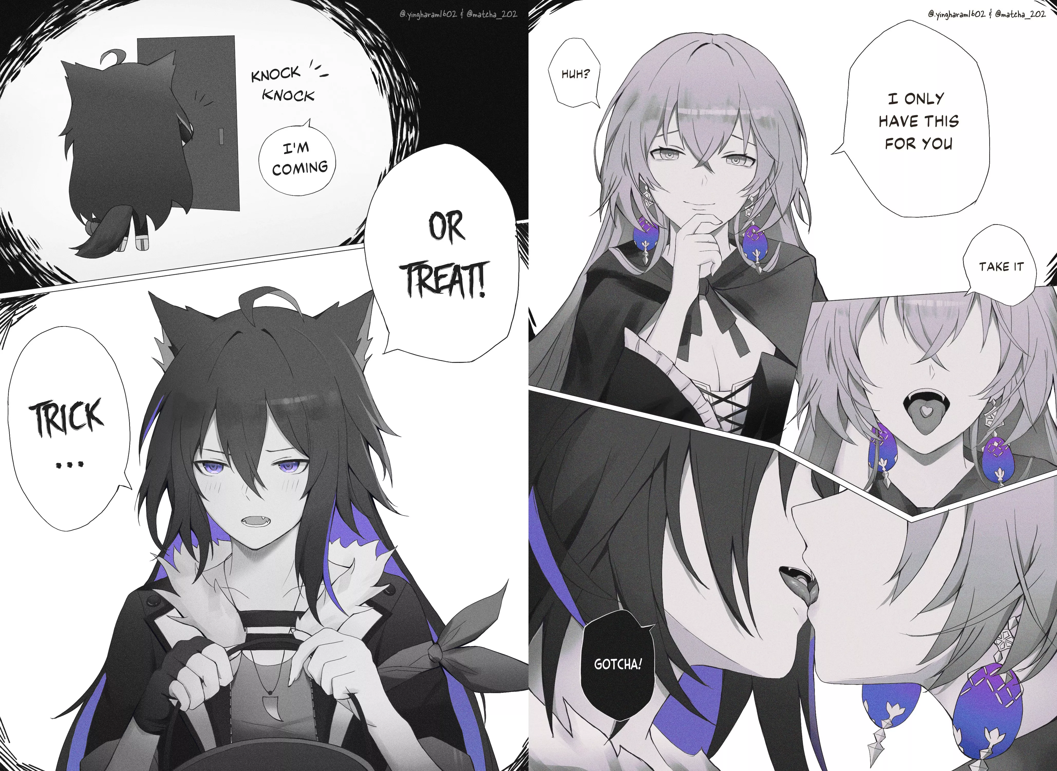 Trick or treat with Bronya and Seele (yingharam1602) [Honkai: Star Rail]