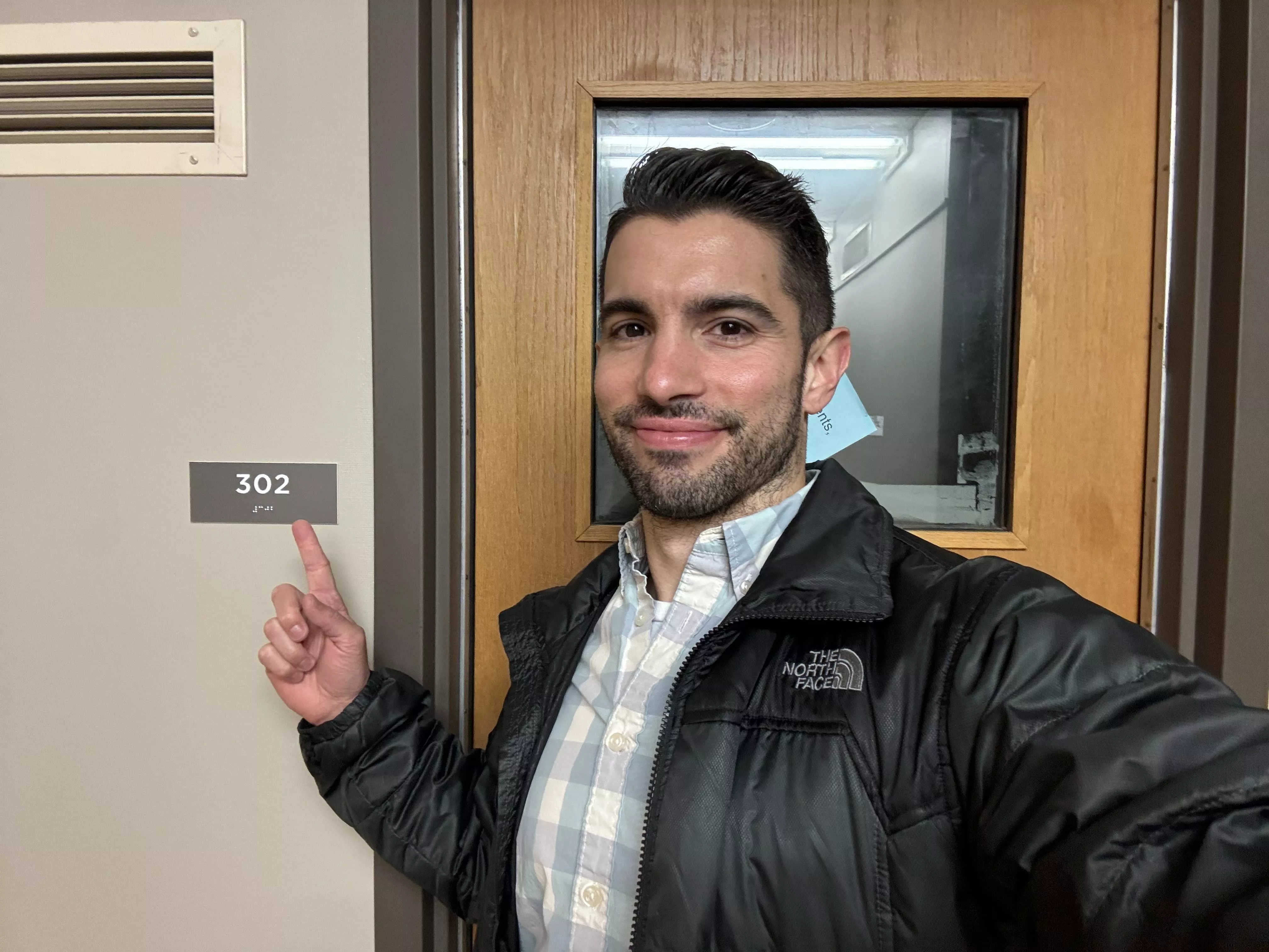 Visited my alma mater for a concert tonight; I always drop by my old practice room to visit!