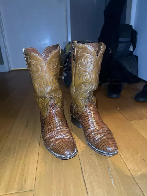 What kind of boots / scales on boots are these
