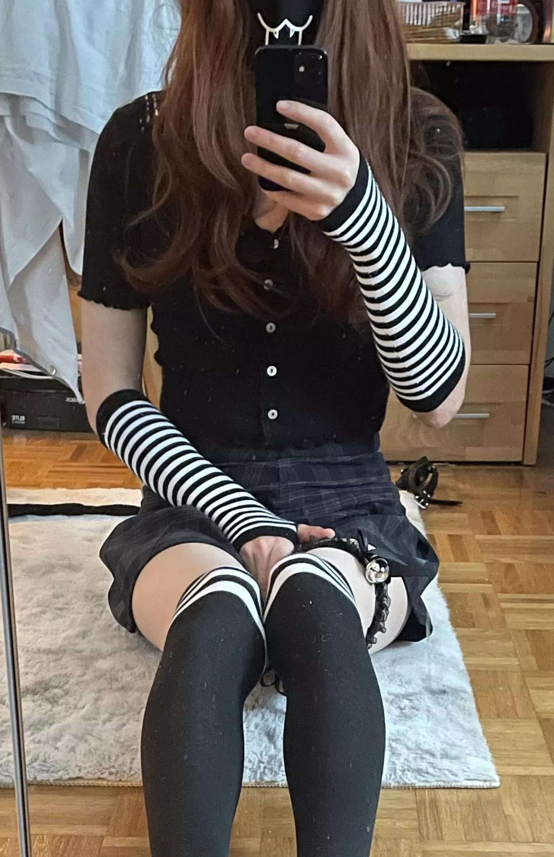 Would you like to peak up my skirt?