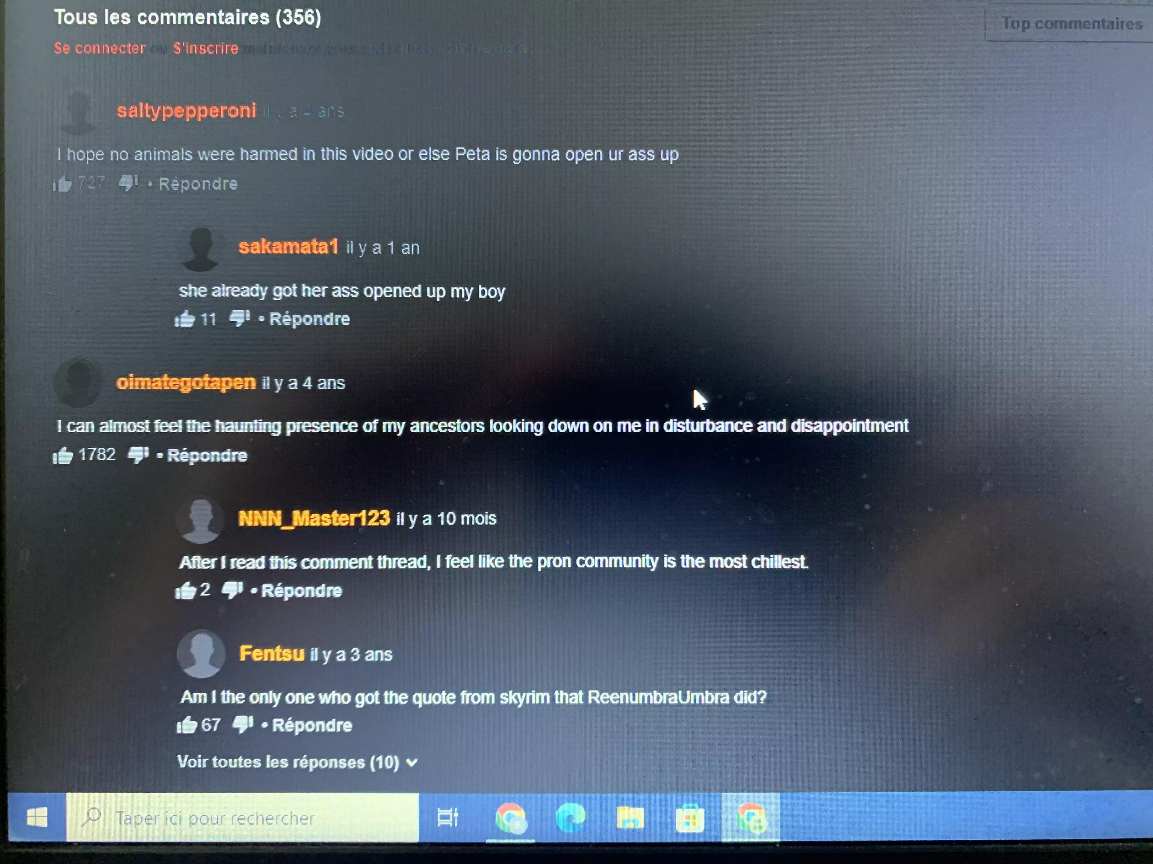 Yep, my ancestors are already ashamed