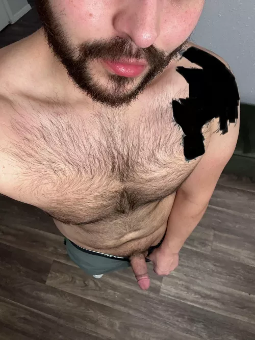 You like my hairy chest?