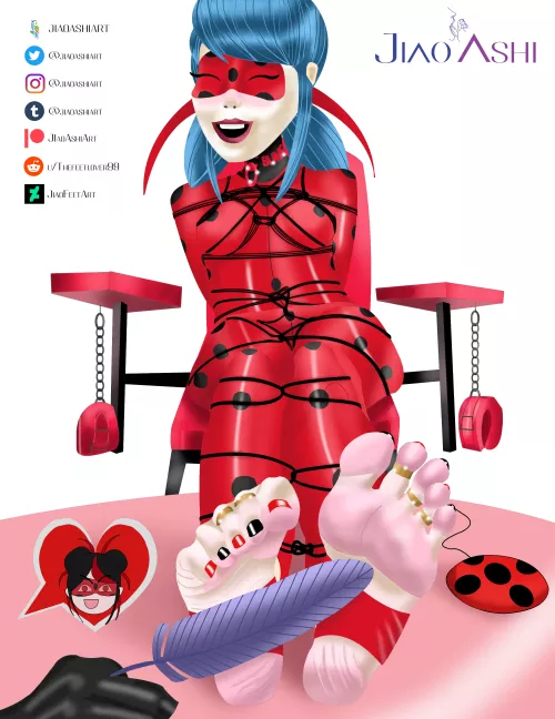 Adult Ladybug [Miraculous: Les Aventures de Ladybug et Chat Noir] (JiaoAshiArt).