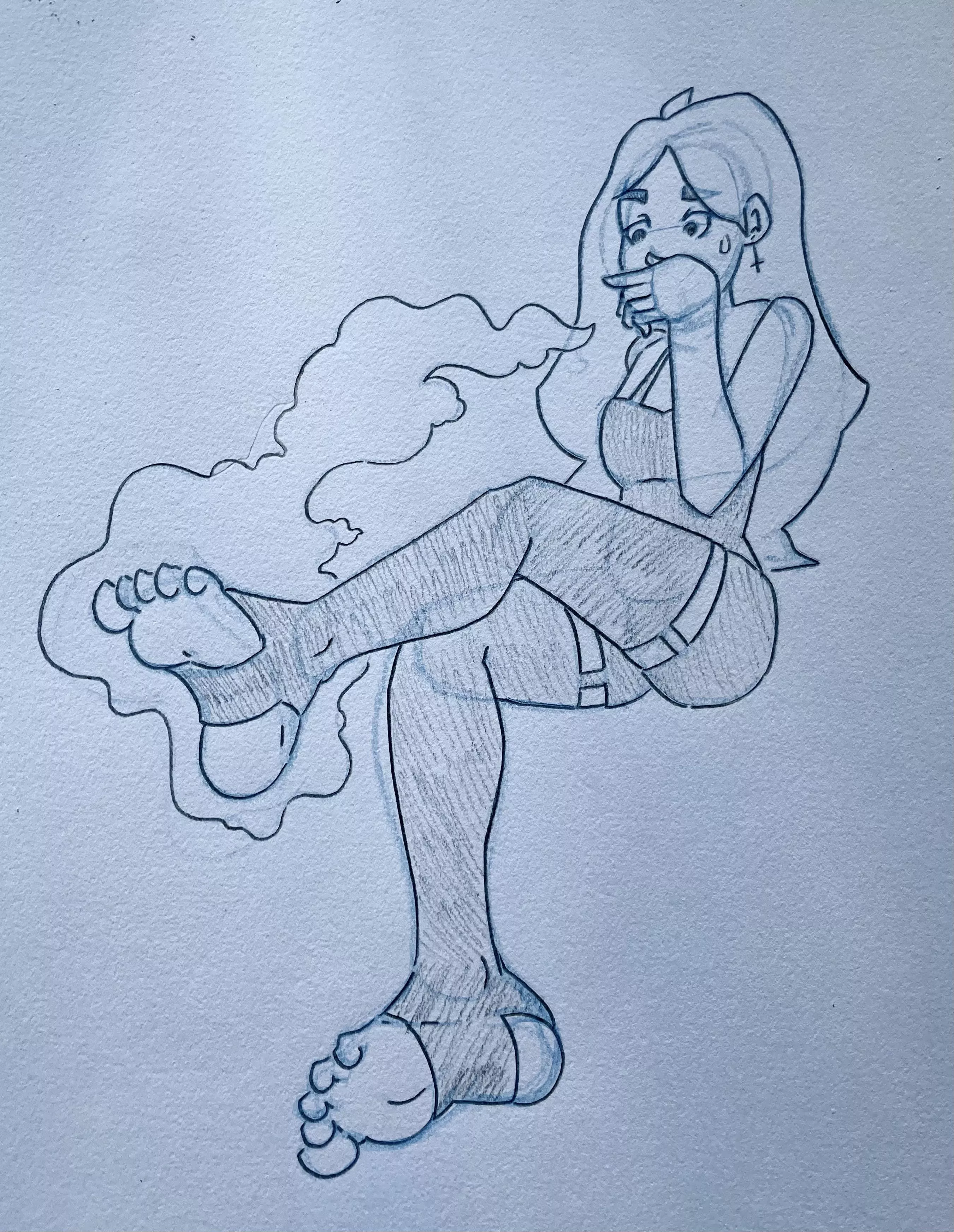 after a long night of dancing! [OC] (pinkkimochi)