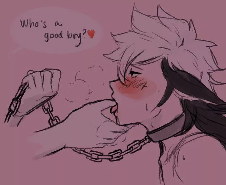 All good boys deserve a mistress😊