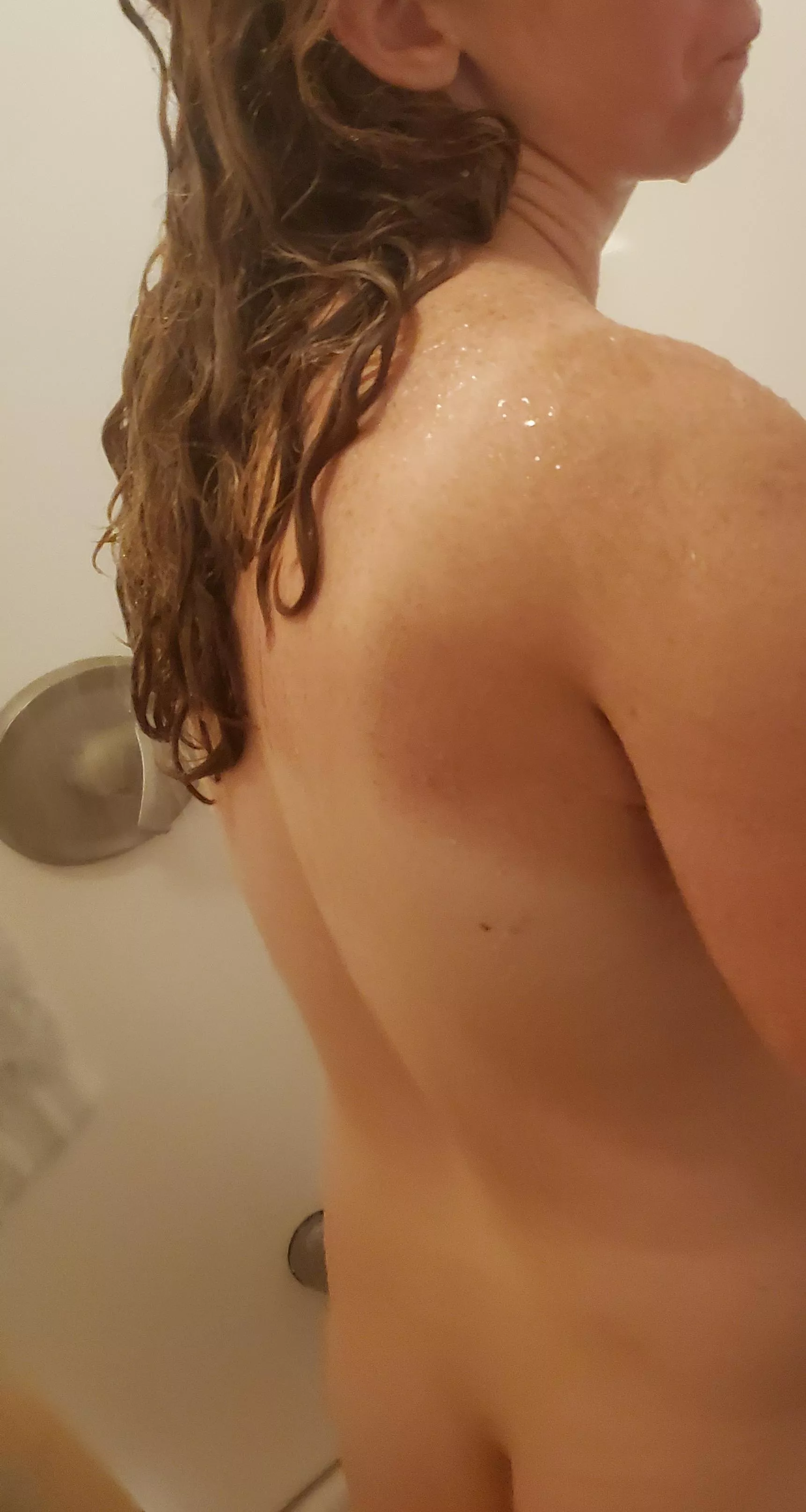 Always nice to get clean before I start getting dirty 😋