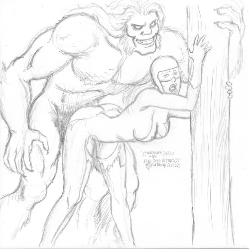 Bend over Wendigo (korblborp) [Marvel Comics]