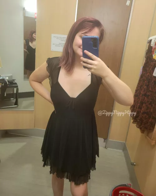 Do you think I should go back for this dress? 😚