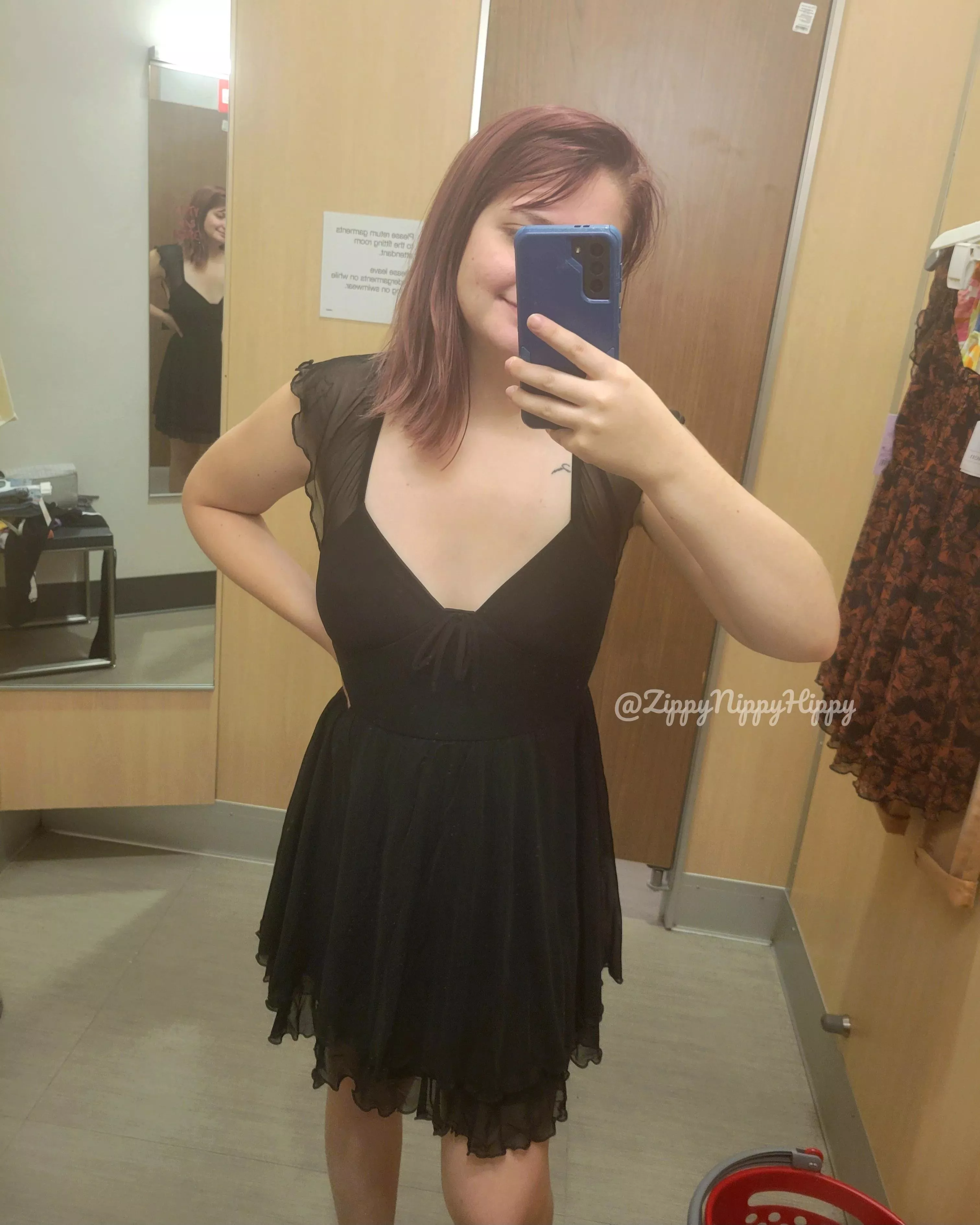 Do you think I should go back for this dress? 😚