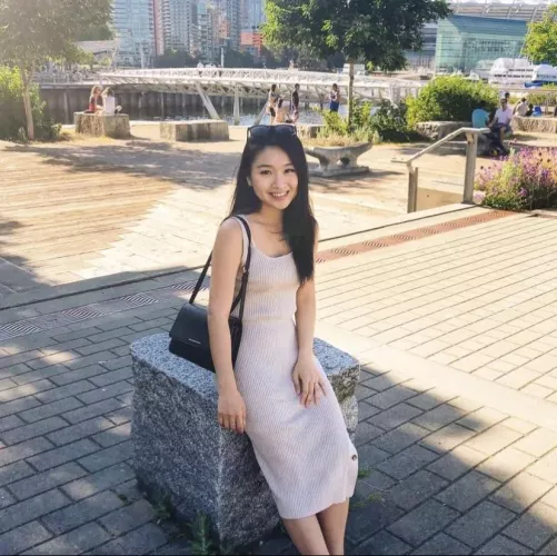 Enjoying a sunny day