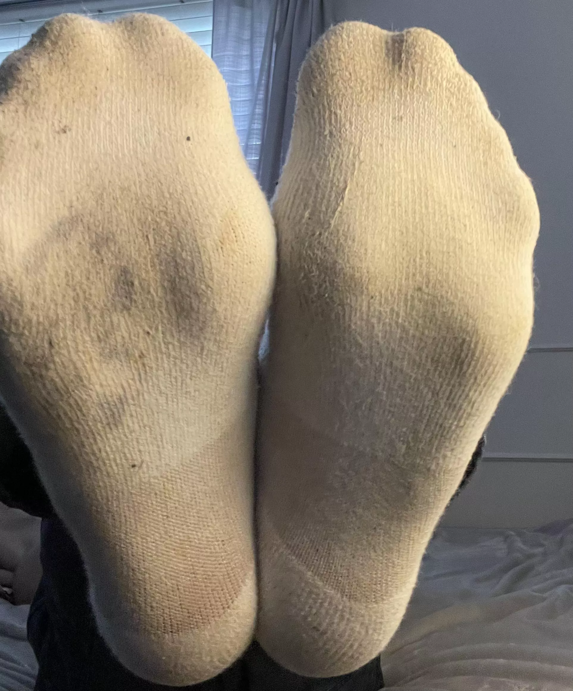 For my sweaty sock lovers can you withstand the urge to worship my socks
