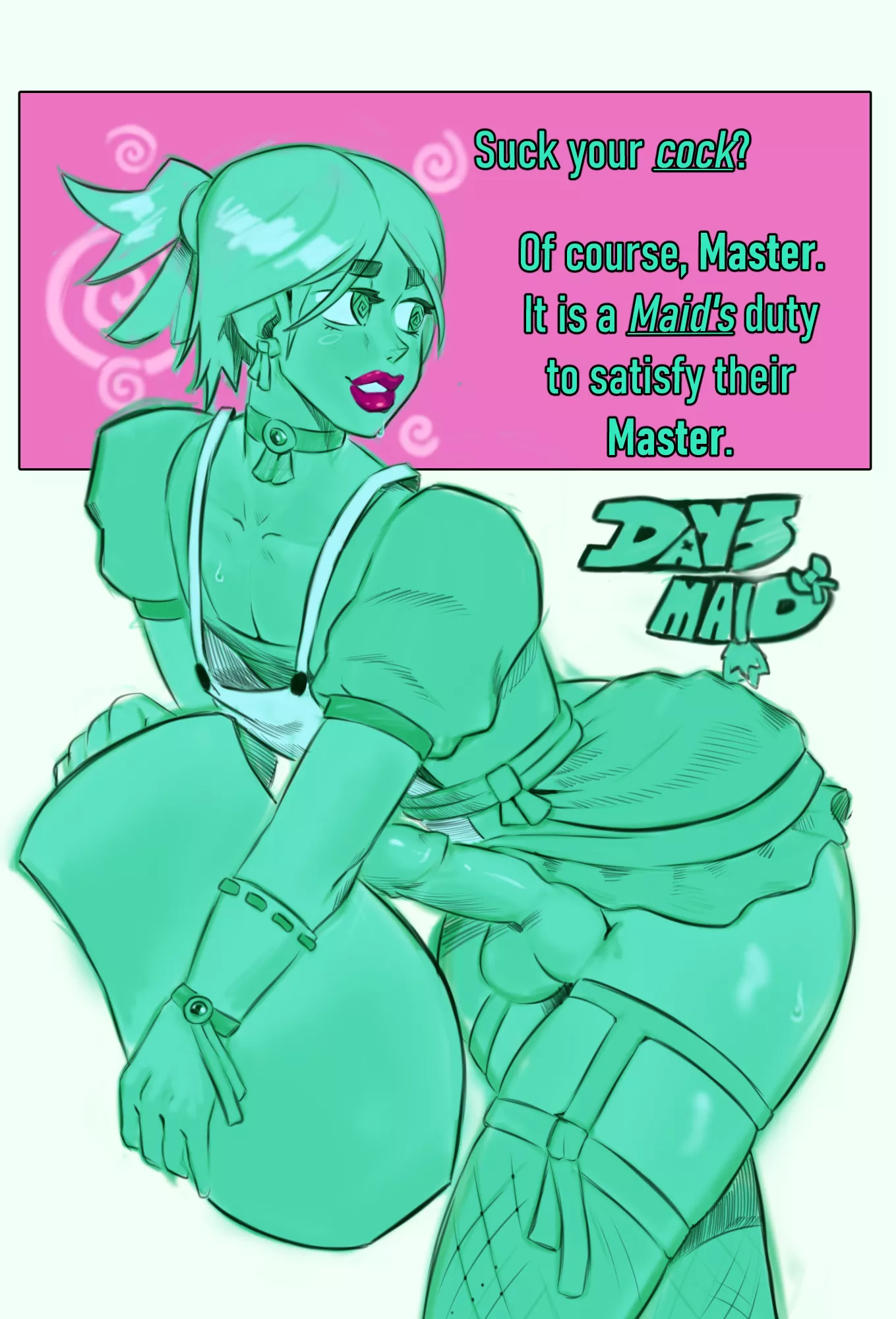 Hypnovember 3: Maid [NeonNano] [OC]