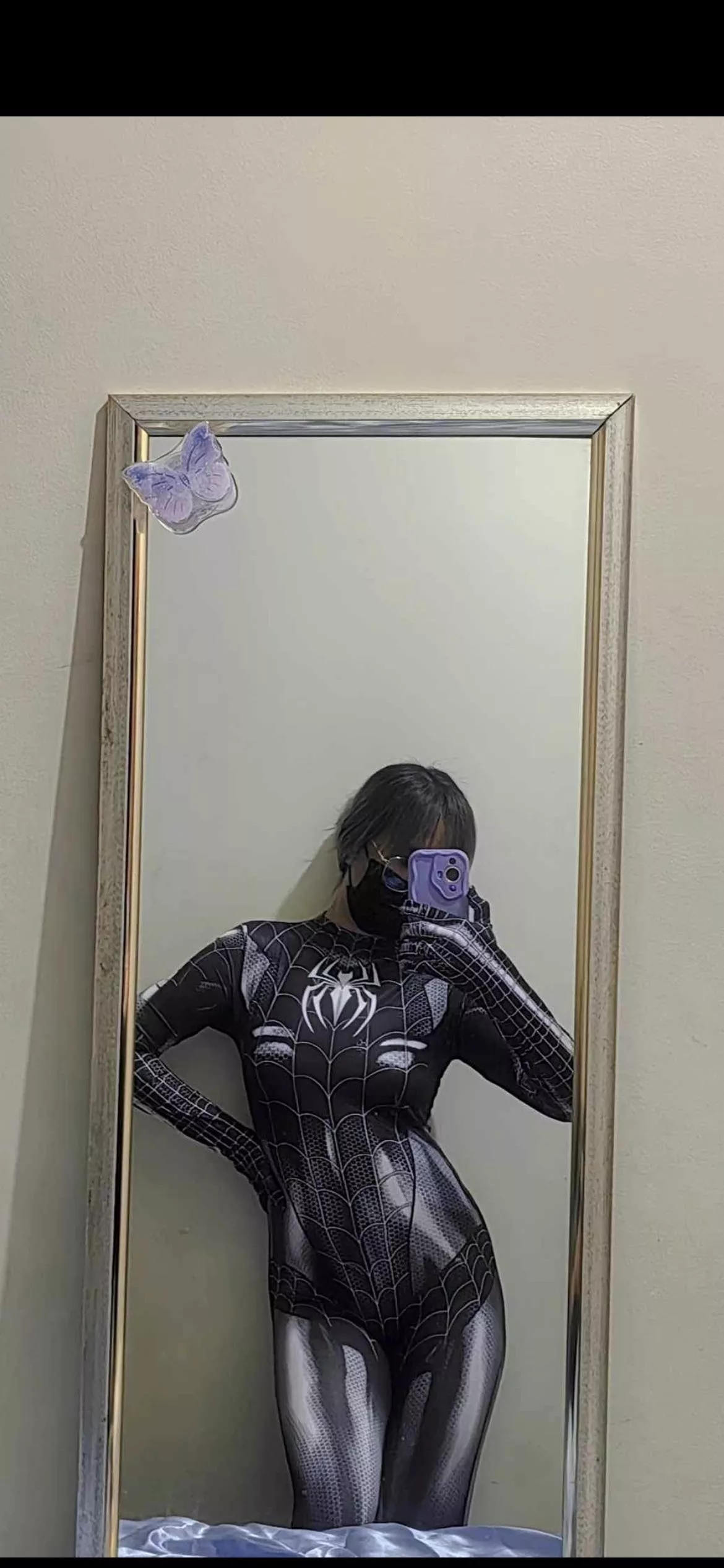 If spider man got bitten by a spider, can I bite you so you can be my man 🫦🕸️🕷️