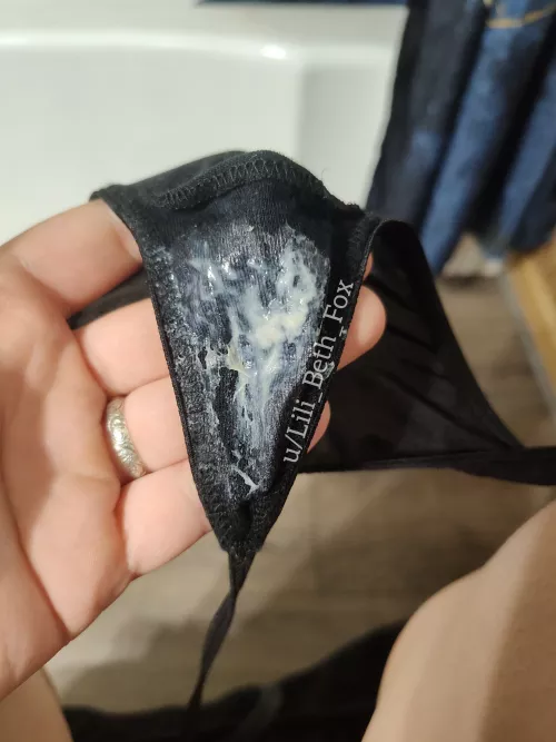 I've wrecked this little gstring in just ONE day!