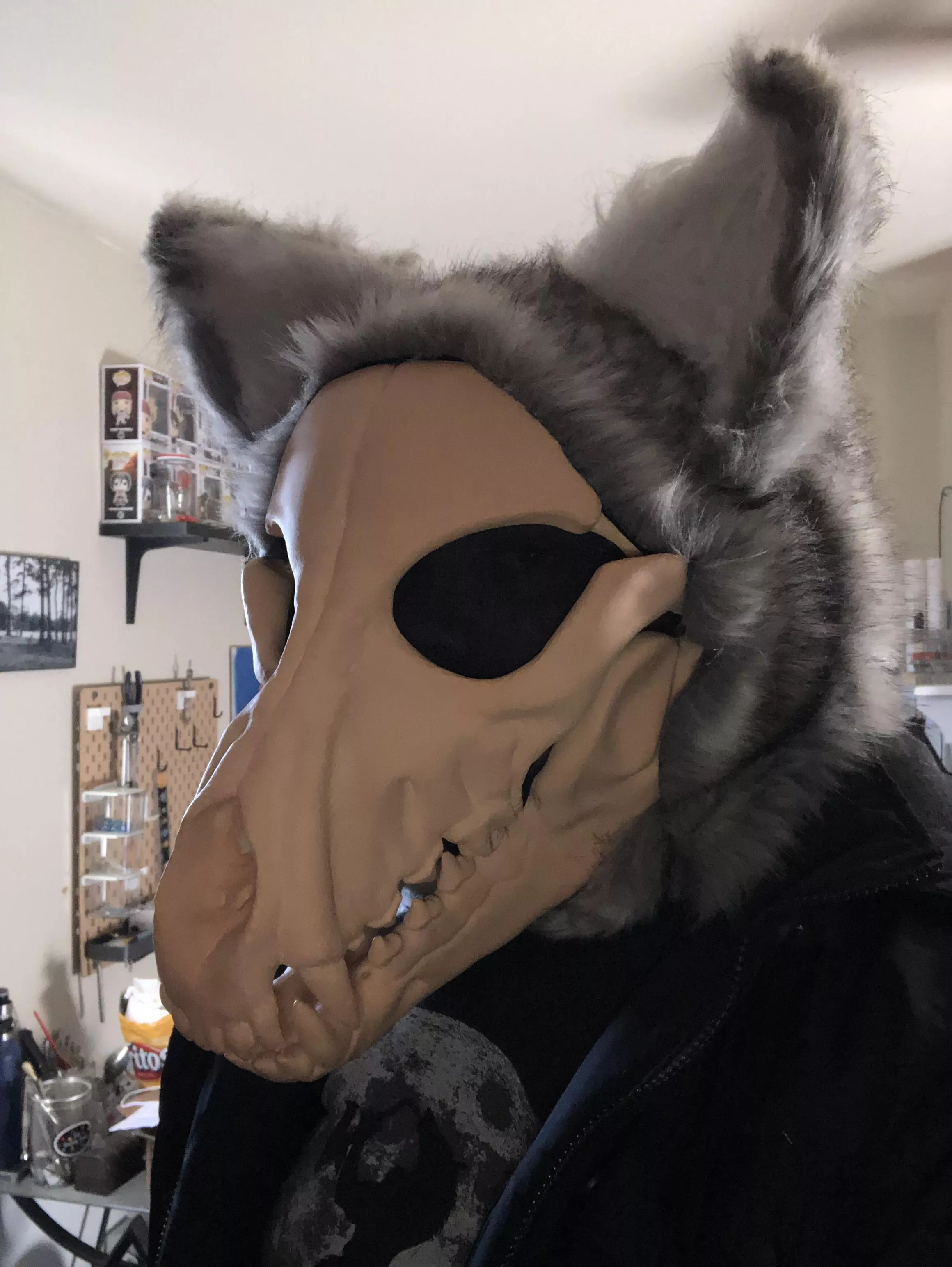 My first ever craft, made for Halloween