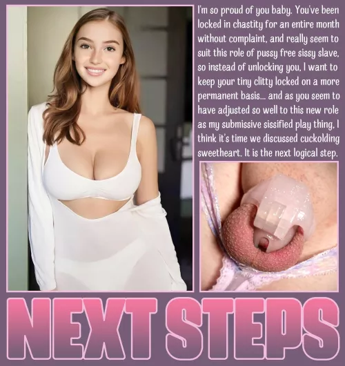 NEXT STEPS [chastity] [cuckold] [denial]