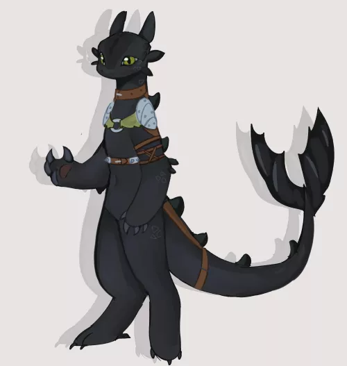 night fury Kobold! (art by me)