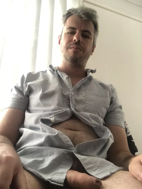 Relaxing after a hard day at work