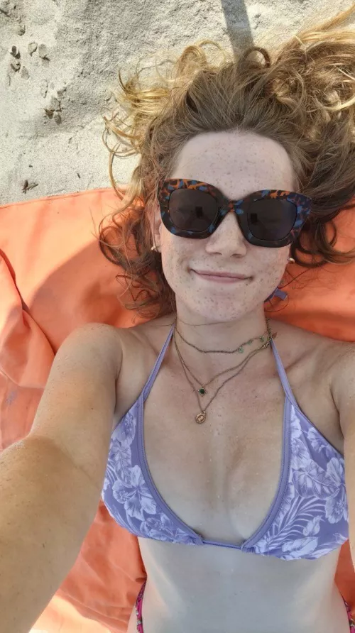 Salty water all over my freckles