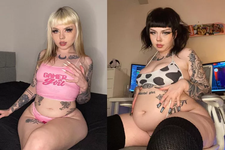 That pic is made so much better as a side by side. I’ve doubled in size!!!