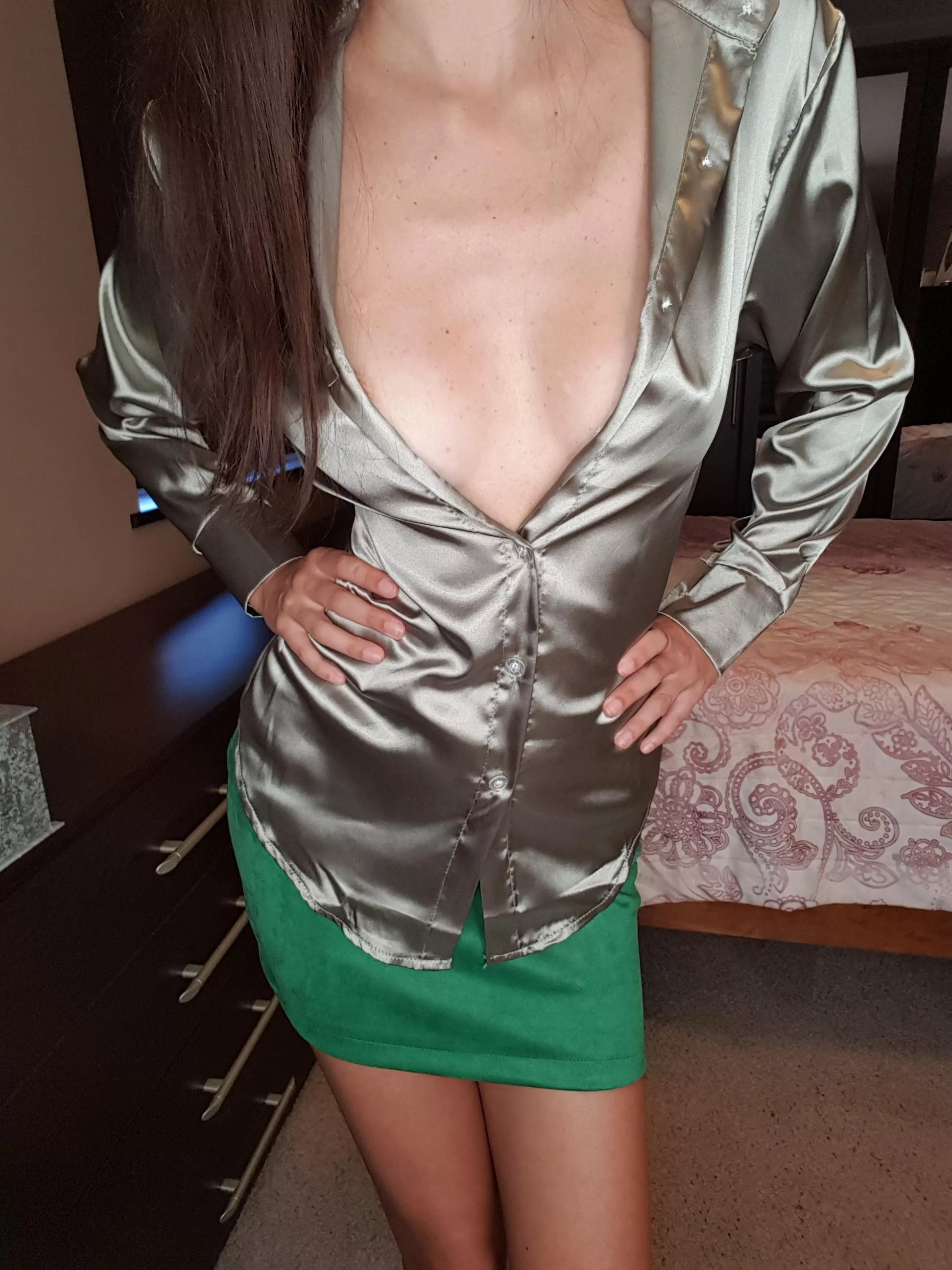 The Silkiest shirt I own