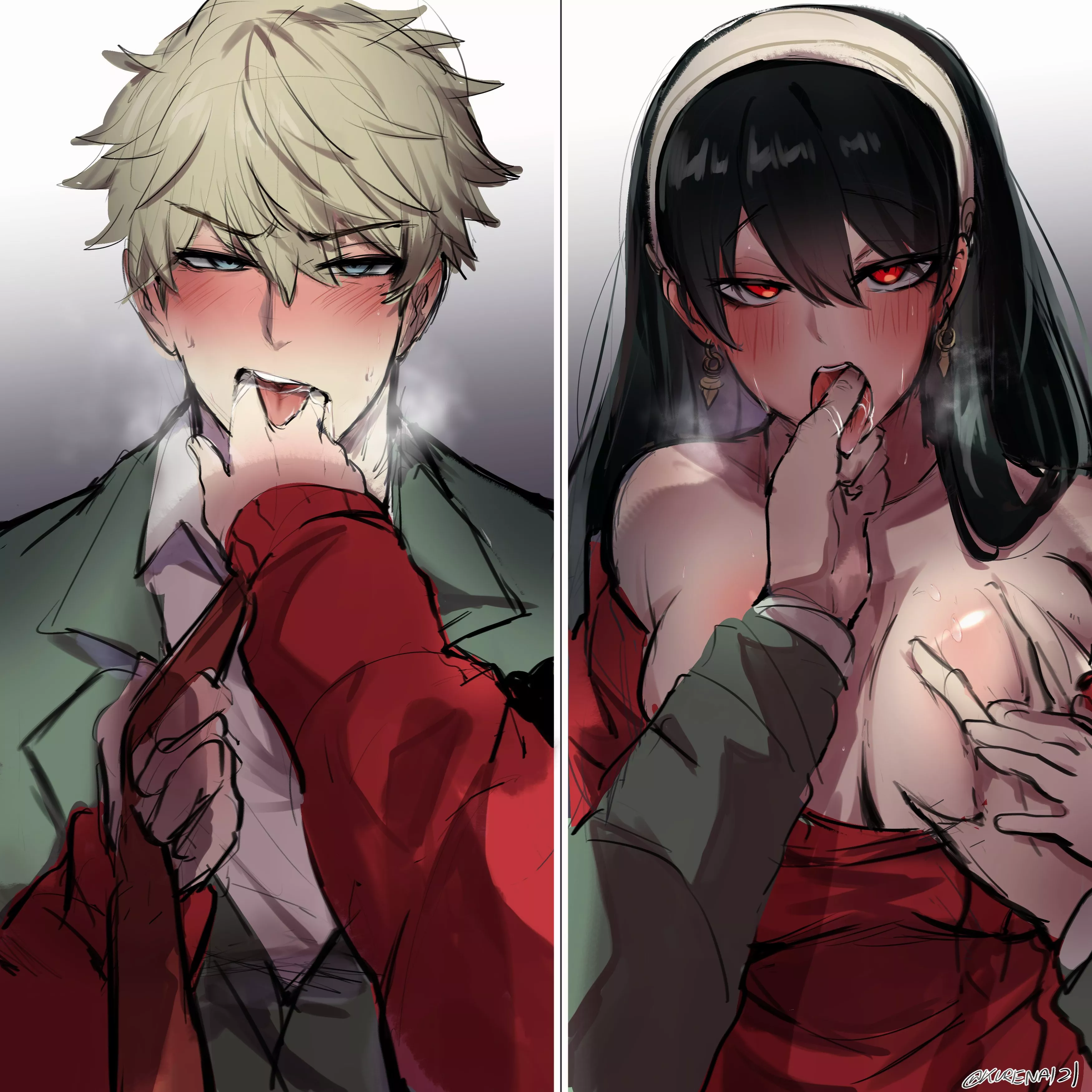 The teasing is so hot