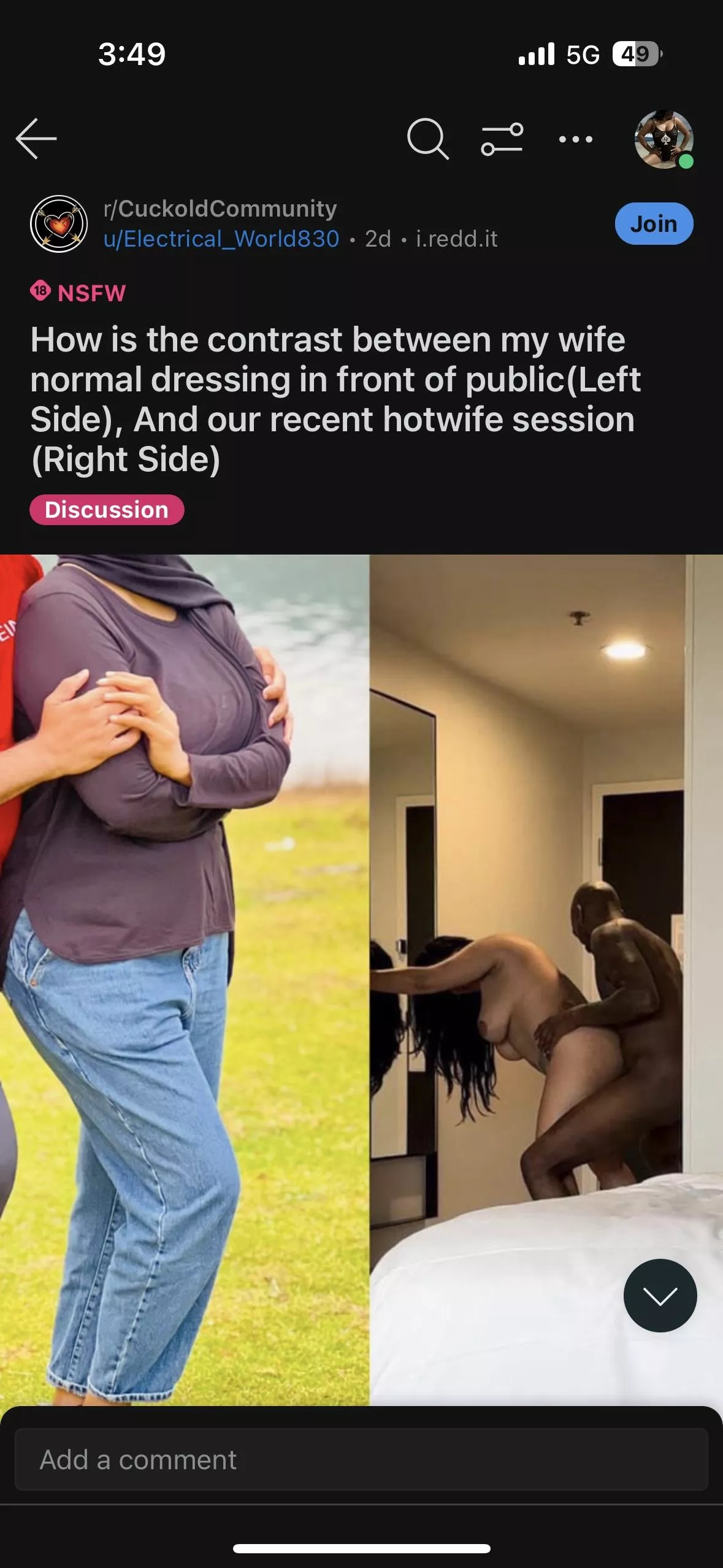 This profile is catfishing the picture on the right out my pictures please be aware