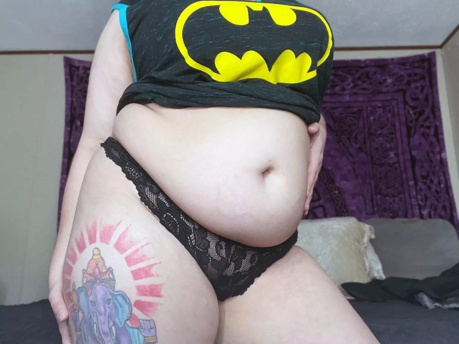 well I couldn't possibly fight crime on an empty stomach