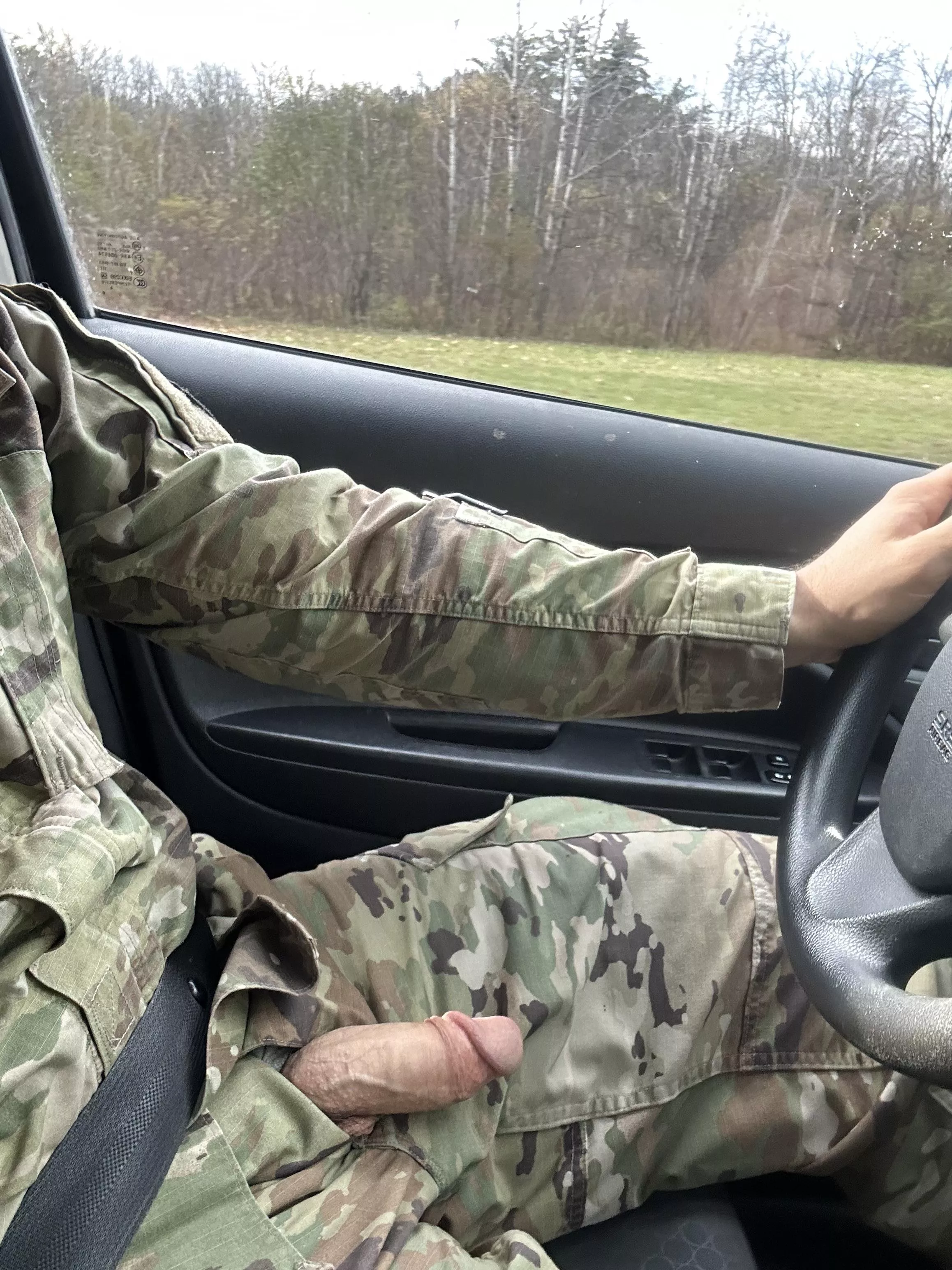 Whipped it out soft for the ride home