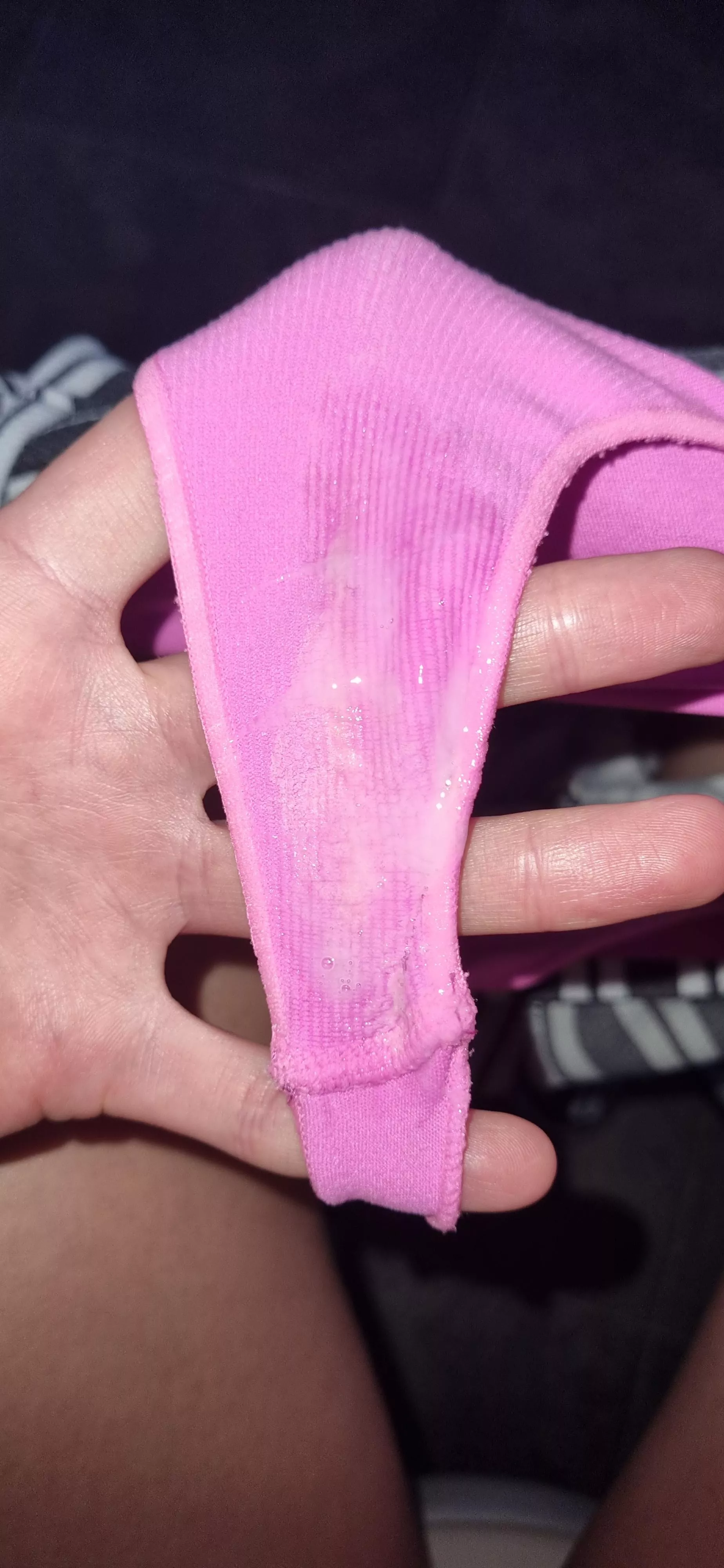 Would you lick them clean ? My pussy made such a big mess <3