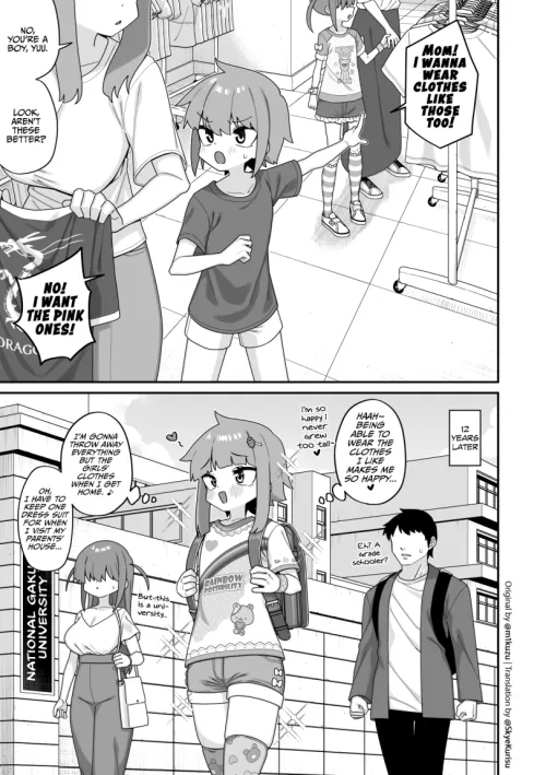 Boi wears what he want