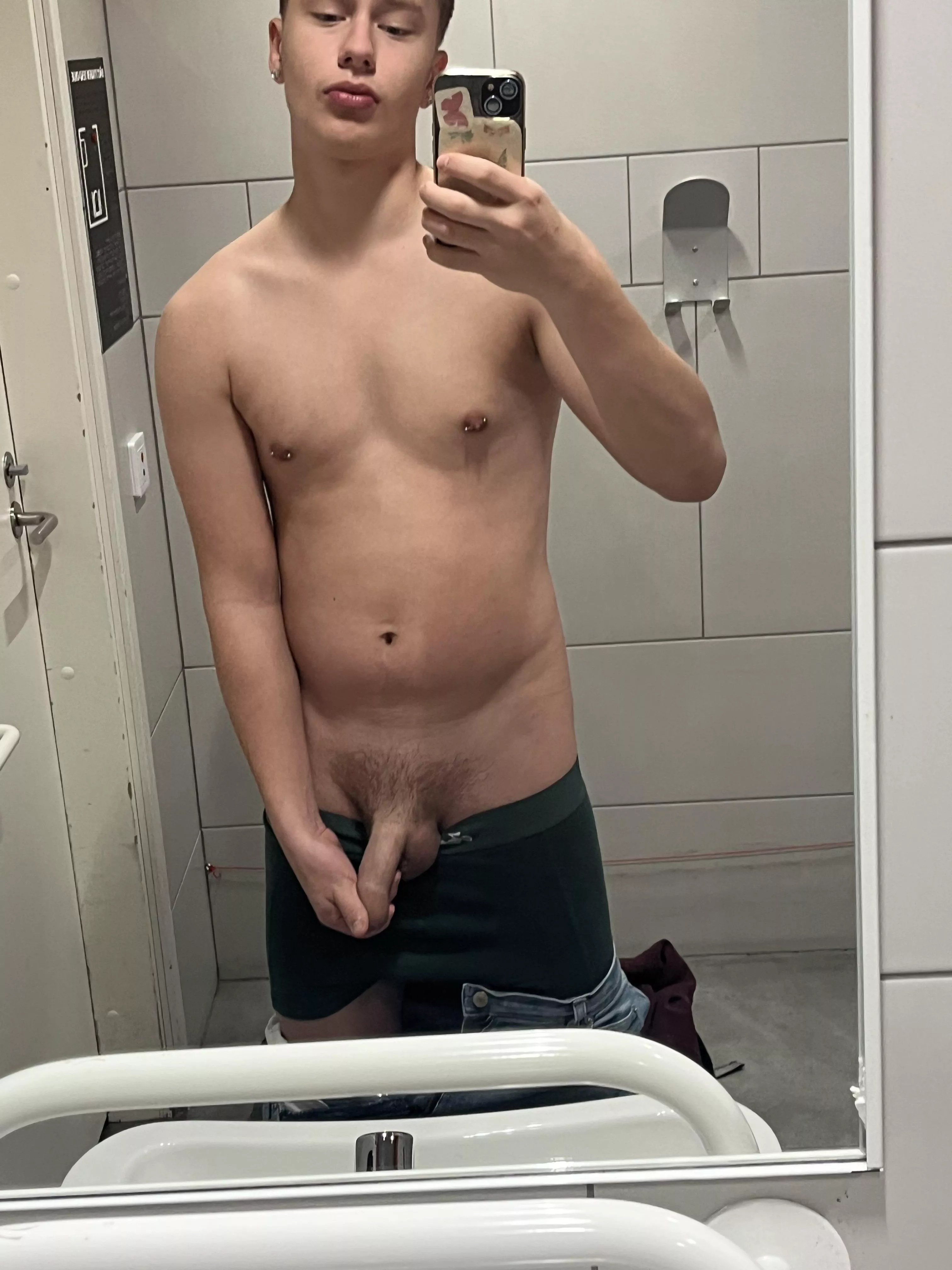 Can I put this down your little throat?