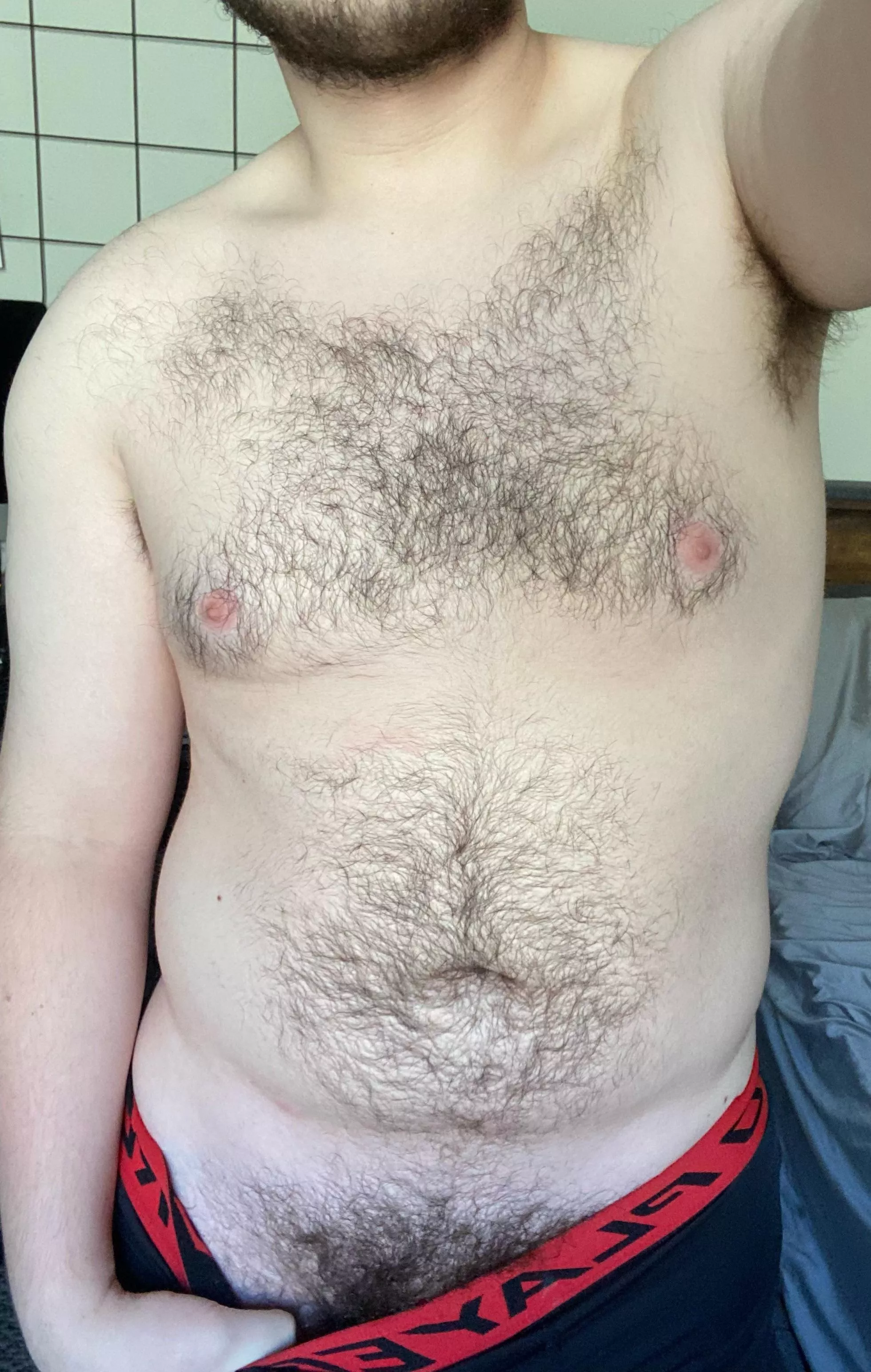 Hairy all over 😈😏