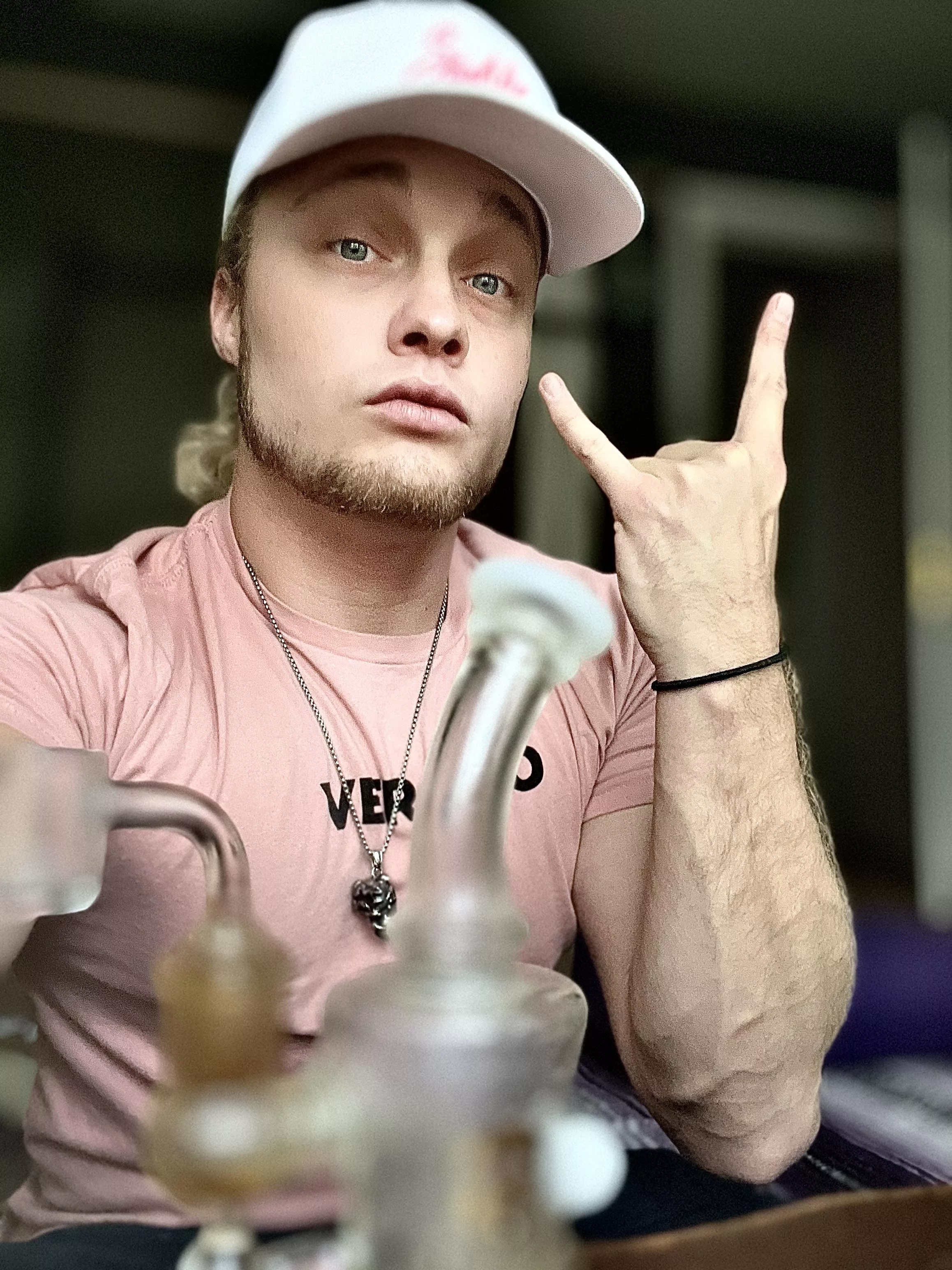 Just a quick little dab before work.