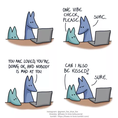 kissed (foxesinlove)