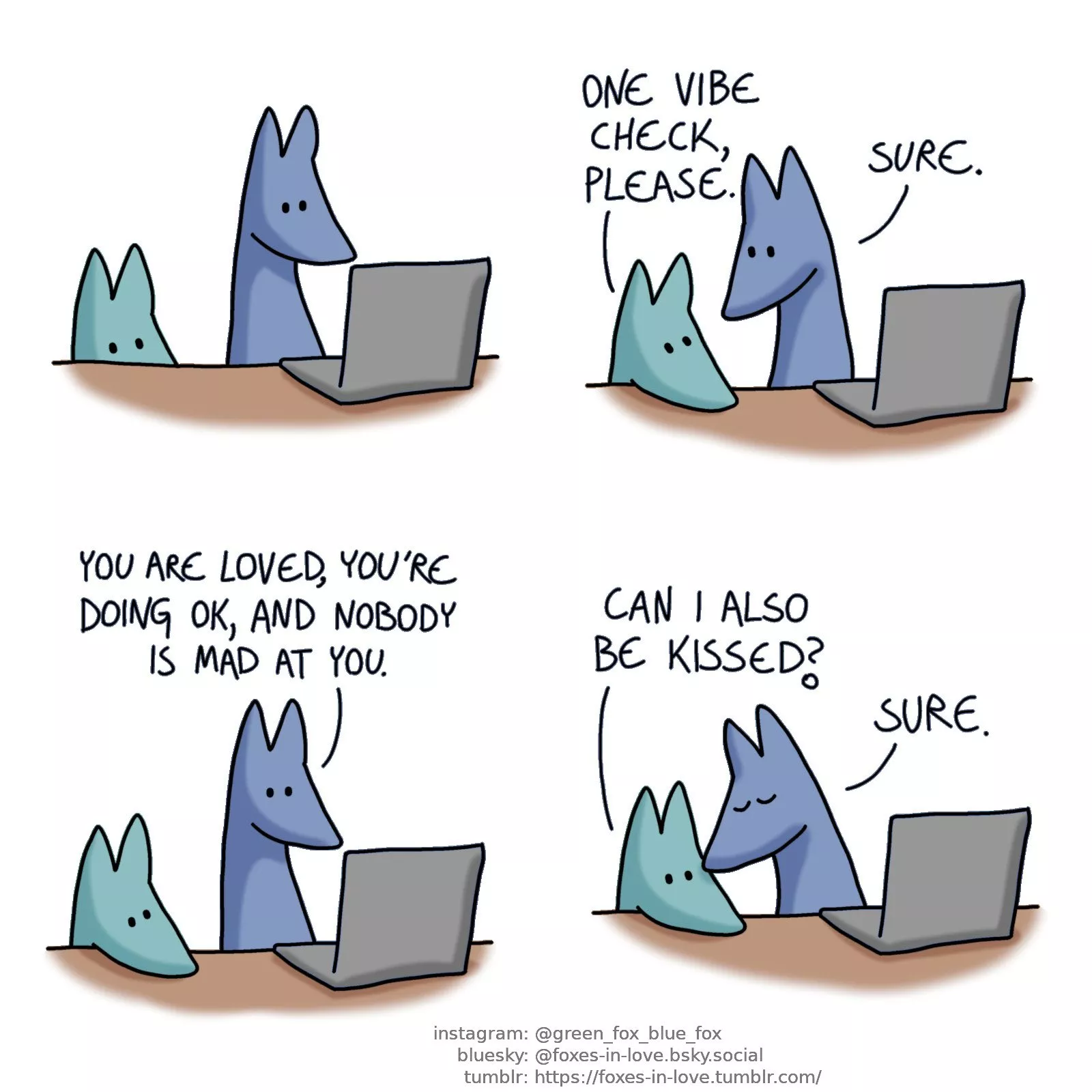 kissed (foxesinlove)