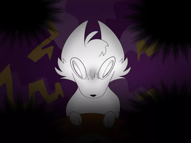 Me listening to my family discuss religious and political topics at the dinner table (little do they know, im a gay furry online)