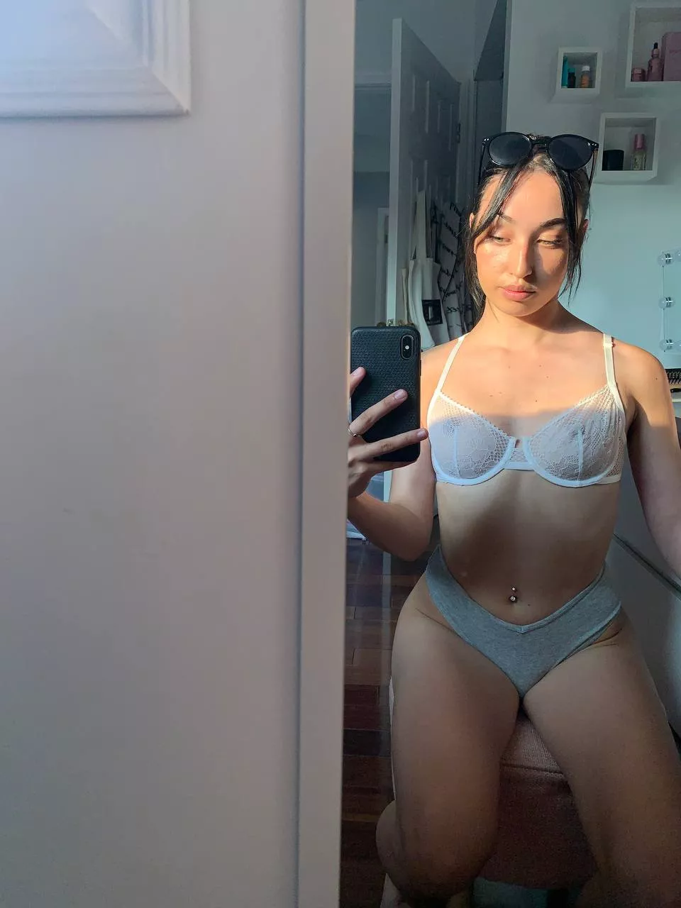 So i got a new belly button piercing on Halloween...oops!